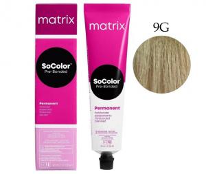 Крем-краска для волос Matrix Socolor Beauty №9G Очень светлый блондин золотистый 90 мл - 00-00006700