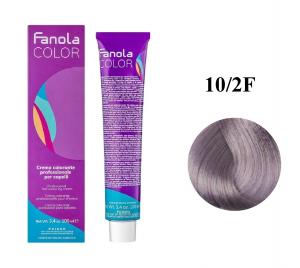 Fanola Color краска для волос оттенок Blonde Platinum Fantasy Violet 10.2F 100 мл - 00-00007313