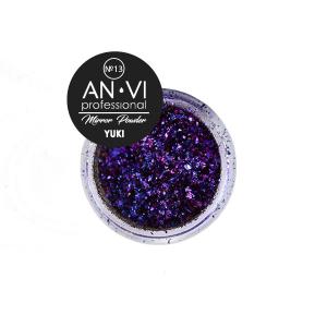 Зеркальная пудра YUKI №13 'Space Heartbeat' 1.2 г. ANVI Professional - 00-00008535
