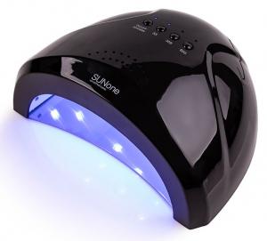 Професійна LED-лампа для полімерізації гелю SUN One (2 в 1) LED/UV Black 48W - 00-00009513