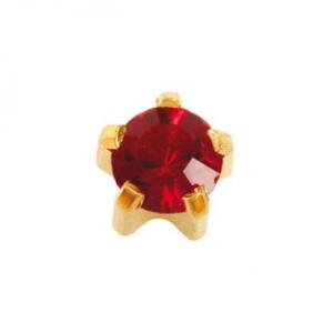 Серьги для ушей Studex M101 крапан январь-гранат - 00-00011882