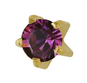 Серьги для ушей Studex M102 крапан февраль-аметист - 00-00011888