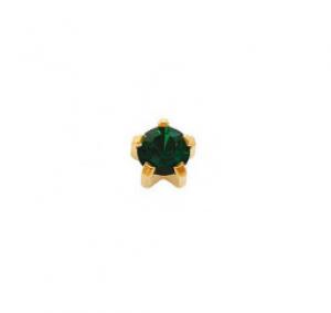 Серьги для ушей Studex R105 крапан май-изумруд - 00-00011905