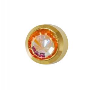 Серьги для ушей Studex R215 завальцованы горный хрусталь - 00-00011954