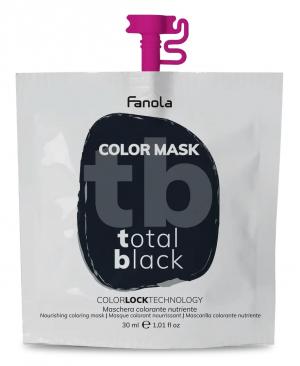 Тонирующая маска исключительно черная Fanola Color Mask Total Black, 30 мл - 00-00021910