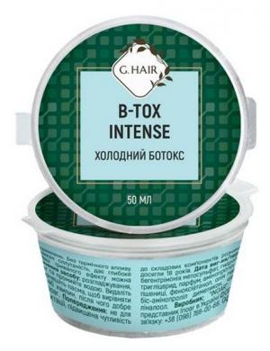 Холодний ботокс для волосся Inoar G.Hair B-Tox Intense, 30 мл - 00-00023410