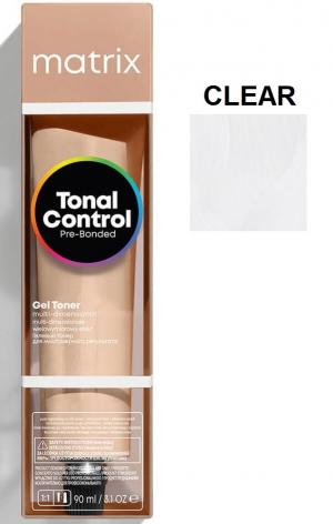Гелевый тонер для волос на кислой основе Matrix SoColor Sync Pre-Bonded Acidic Toner Clear, 90 мл - 00-00025916