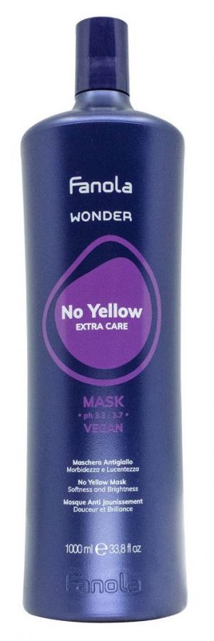 Маска антижелтая Fanola Wonder No Yellow Mask, 1000 мл - 00-00025997