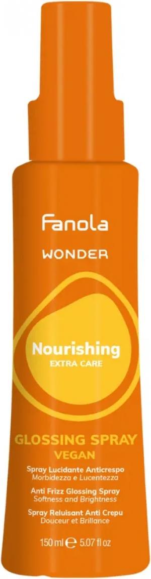 Спрей для реконструкции, увлажнения и блеска волос Fanola Wonder Nourishing Glossing Spray, 150 мл - 00-00026001