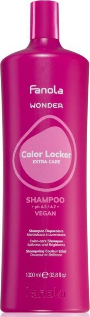 Fanola Wonder Color Locker Extra Care Shampoo укрепляющий шампунь для окрашенных волос 1000 мл - 00-00026008