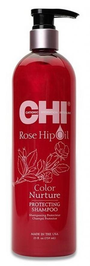 Шампунь захисний з маслом шипшини Chi Rose Hip Protecting Shampoo, 739 мл - 00-00026021