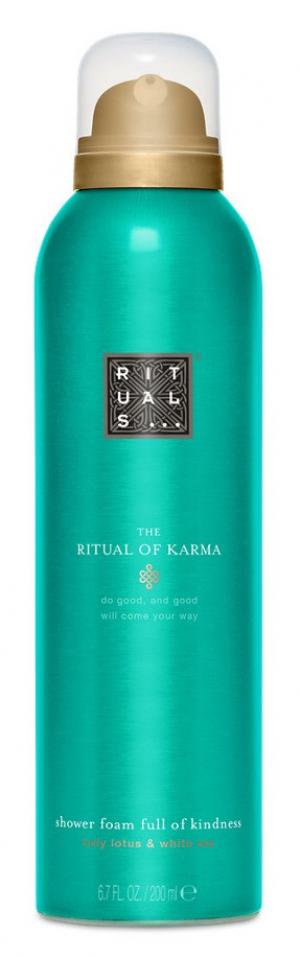 RITUALS The Ritual Of Karma пена для душа Lotus Flower & White Tea 200 мл - 00-00026181