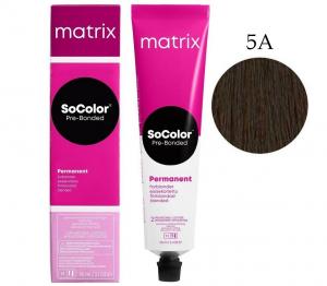 Matrix SoColor Pre-Bonded Blended перманентная краска для волос оттенок 5A/5.1 90 мл - 00-00034685